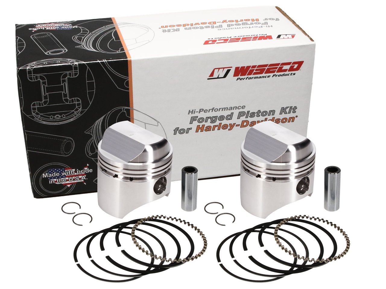 Wiseco K1601 HD 1000 Sportster (3198X-4011P1) Piston Kit