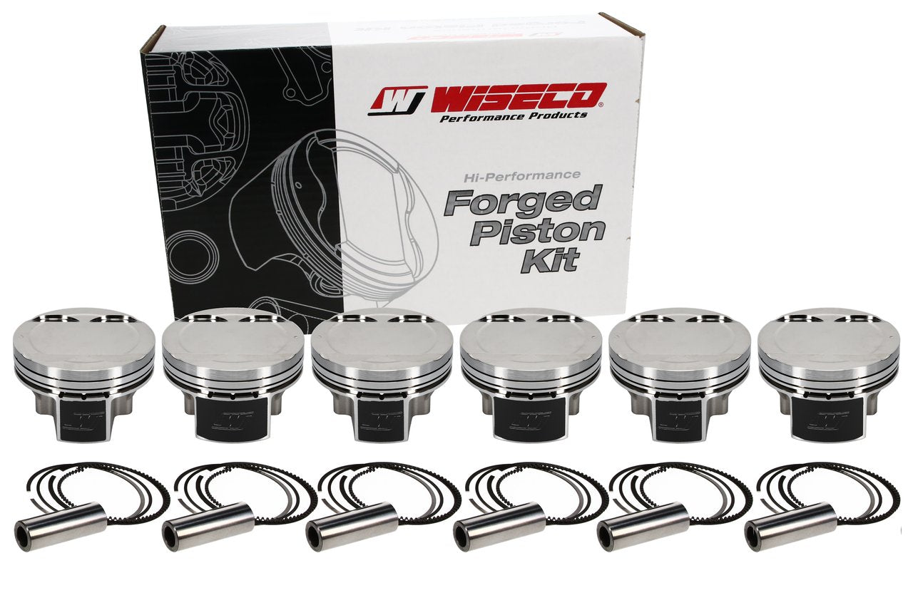 Wiseco K680M9558AP Nissan VR38DETT 3.8L 95.58mm Bore 1.232inch CH -6.3 Dome Dish 9.5:1 Stroker Max HD Piston Kit