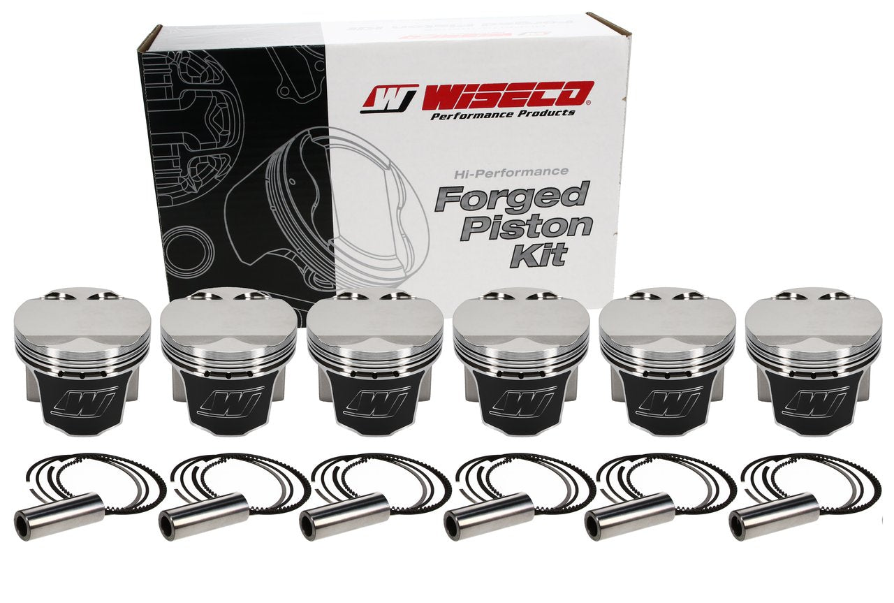 Wiseco KE114M84 BMW M50B25 2.5L Engine 11:1 CR 84.00MM Bore Custom Pistons (Set of 6)