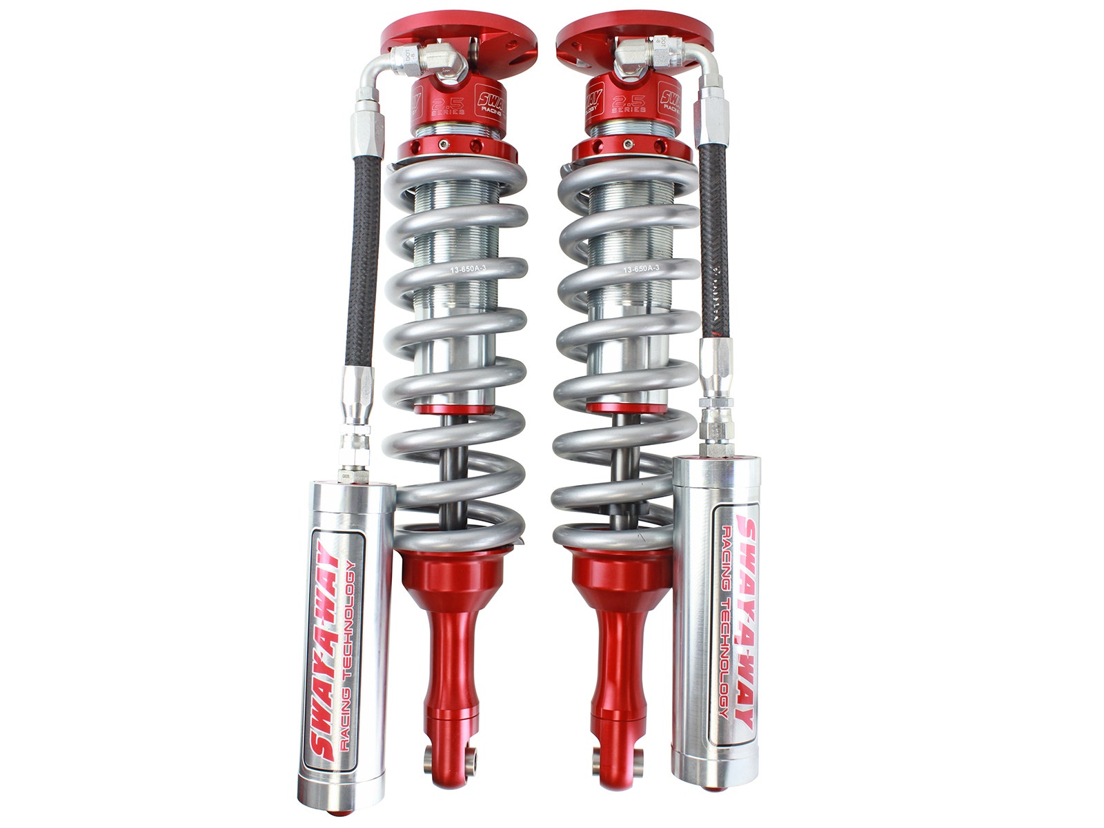 aFe 101-5600-15 Sway-A-Way 2.5 Front Coilover Kit w/ Remote Reservoir