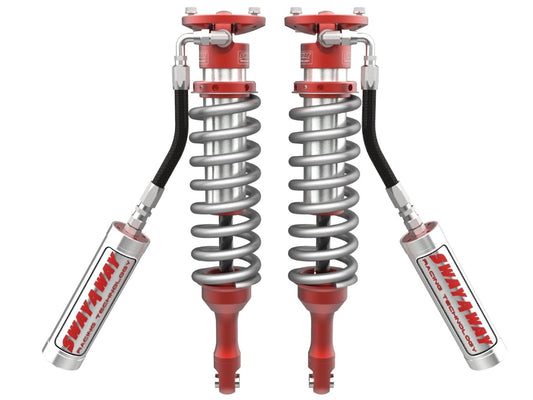 aFe 101-5600-19 Sway-A-Way 2.5 Front Coilover Kit with Remote Reservoirs (Extended Travel)