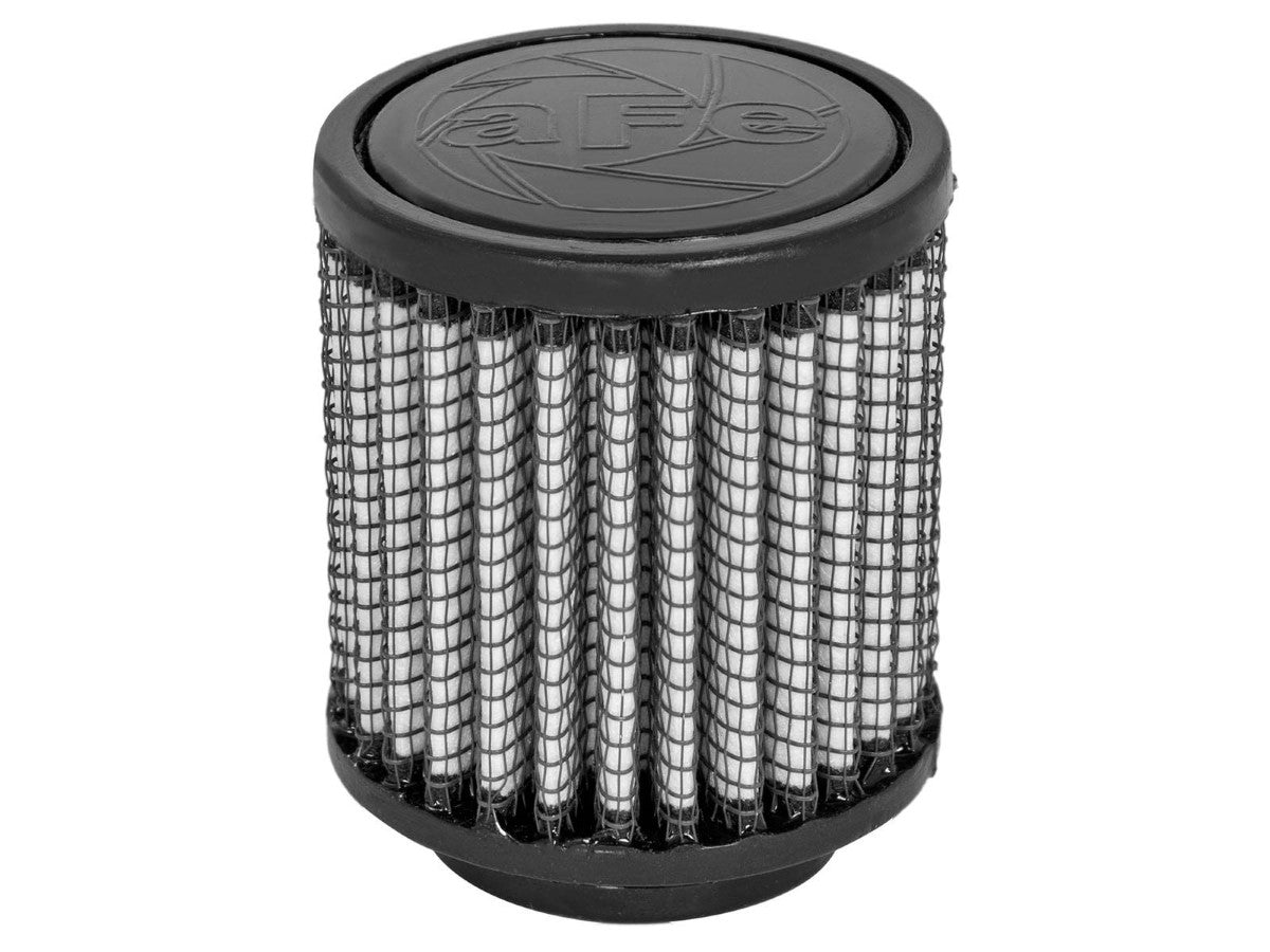 aFe Magnum FLOW Crankcase Vent Filter 1 IN F x 2-1/2 IN B x 2-1/2 IN T x 2-1/8 IN H