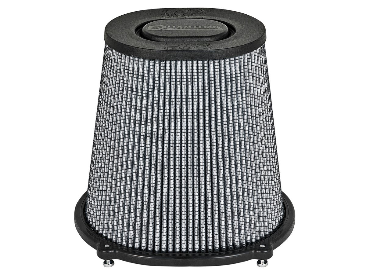 aFe 21-90098 Quantum Intake Air Filter w/Pro DRY S Filter Media