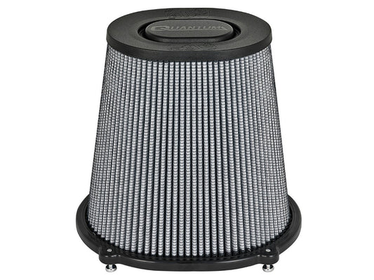 aFe 21-90098 Quantum Intake Air Filter w/Pro DRY S Filter Media