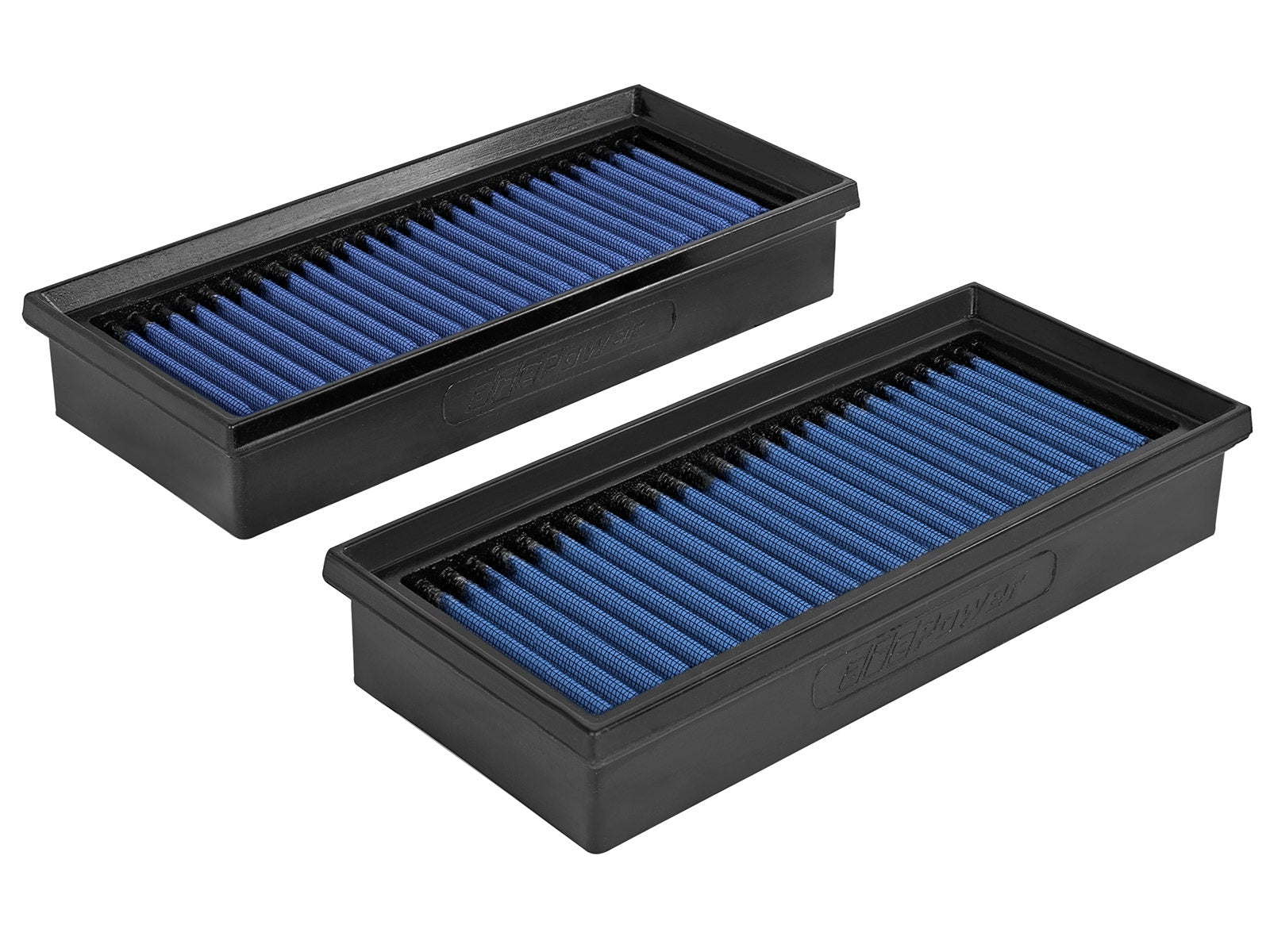 aFe 31-10289-MA aFe Magnum FLOW Pro DRY S OE Replacement Filter 15-19 Mercedes C63 AMG 4.0L TT (Pair)