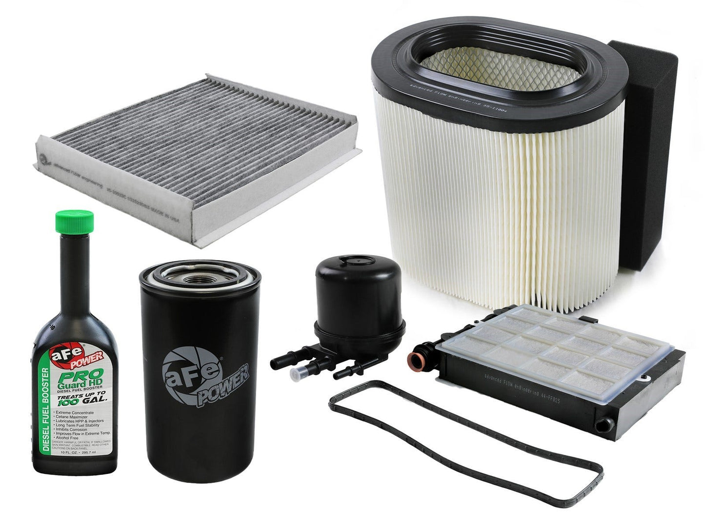aFe 35-17007M aFe PROGUARD Filter Master Pack Ford Diesel Trucks 17-19 V8-6.7L (td)