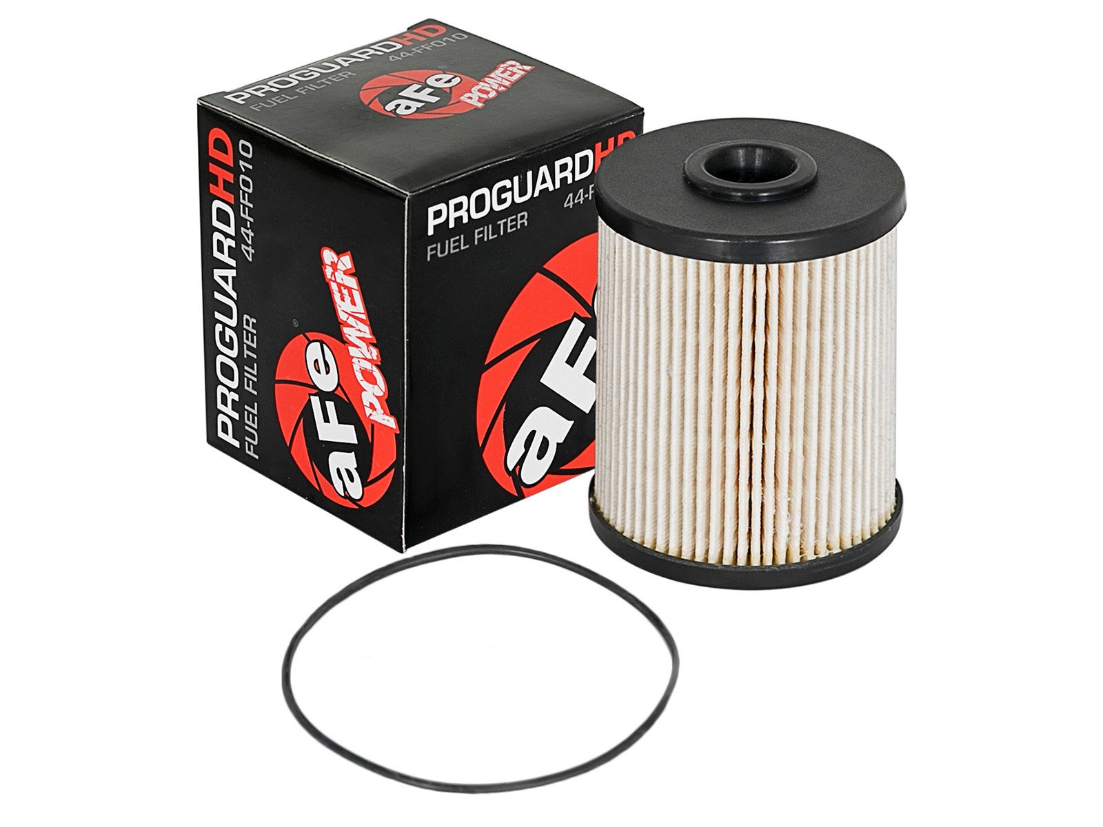 aFe 44-FF010-MB aFe ProGuard D2 Fuel Filter (4 Pack) 00-07 Dodge Diesel Trucks L6-5.9L (td)
