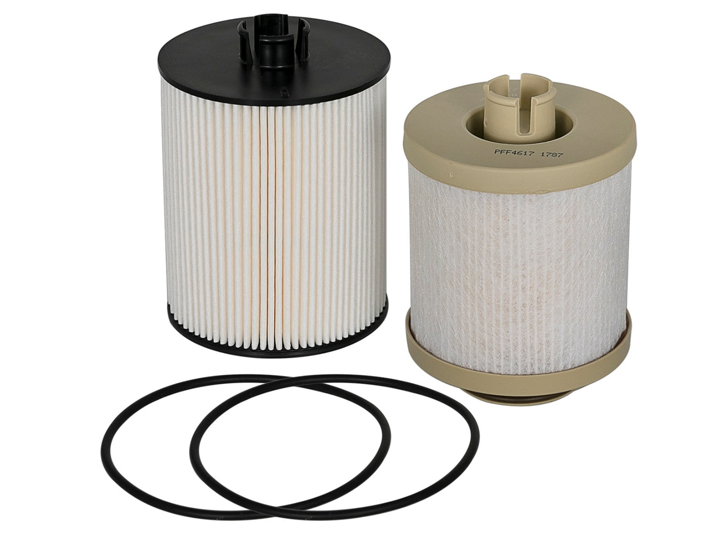 aFe 44-FF013-MB aFe Pro GUARD D2 Fuel Filter 08-10 Ford Diesel Trucks V8 6.4L (td) (4 Pack)