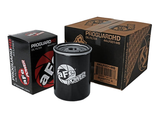 aFe 44-LF001-MB PROGUARD Oil Filter (4 Pack)