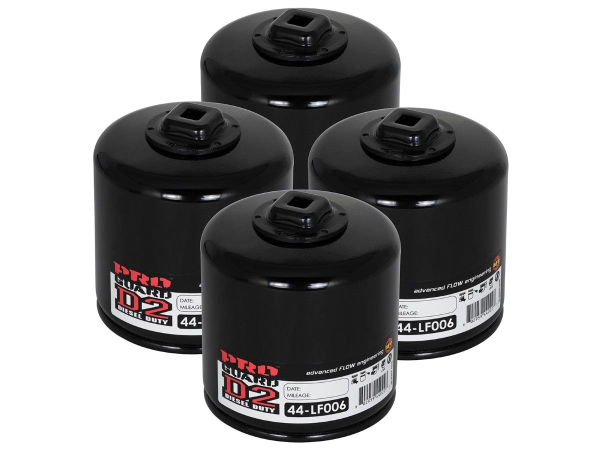aFe 44-LF006-MB PROGUARD Oil Filter (4 Pack)
