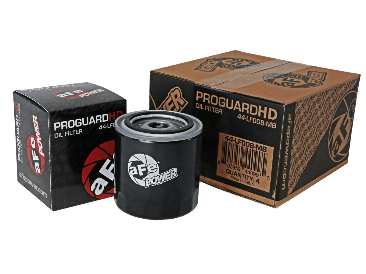 aFe 44-LF008-MB PROGUARD Oil Filter (4 Pack)
