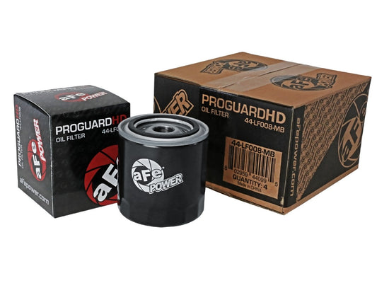aFe 44-LF008-MB PROGUARD Oil Filter (4 Pack)