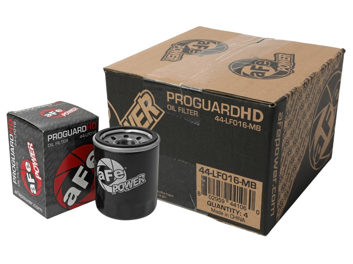 aFe 44-LF016-MB PROGUARD Oil Filter (4 Pack)