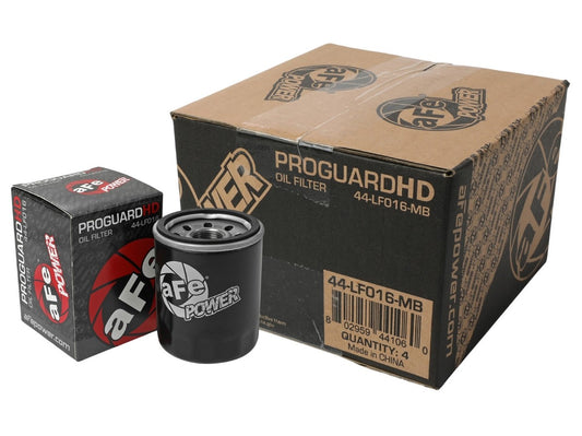aFe 44-LF016-MB PROGUARD Oil Filter (4 Pack)