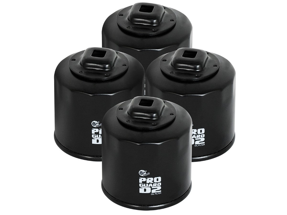 aFe 44-LF017-MB PROGUARD Oil Filter (4 Pack)