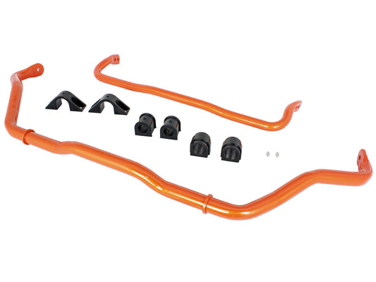aFe 440-701001-N aFe CONTROL Front and Rear Sway Bar Set