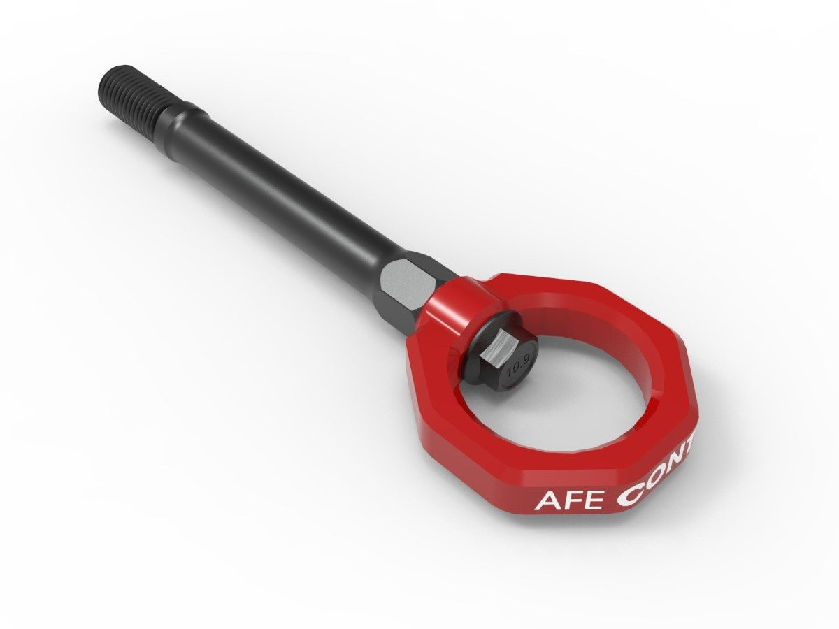 aFe 450-401014-R aFe CONTROL Front Tow Hook Red
