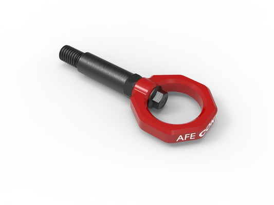 aFe 450-721001-R aFe CONTROL Front Tow Hook - Red