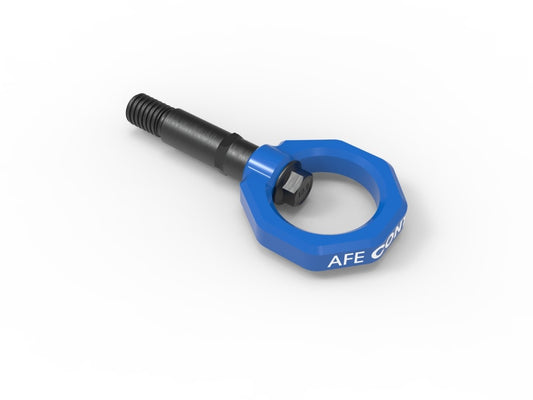 aFe 450-721002-L aFe CONTROL Rear Tow Hook - Blue
