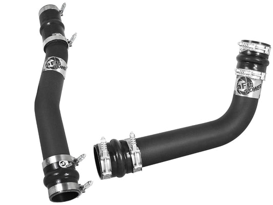 aFe 46-20014 BladeRunner 3 IN Aluminum Hot and Cold Charge Pipe Kit Black