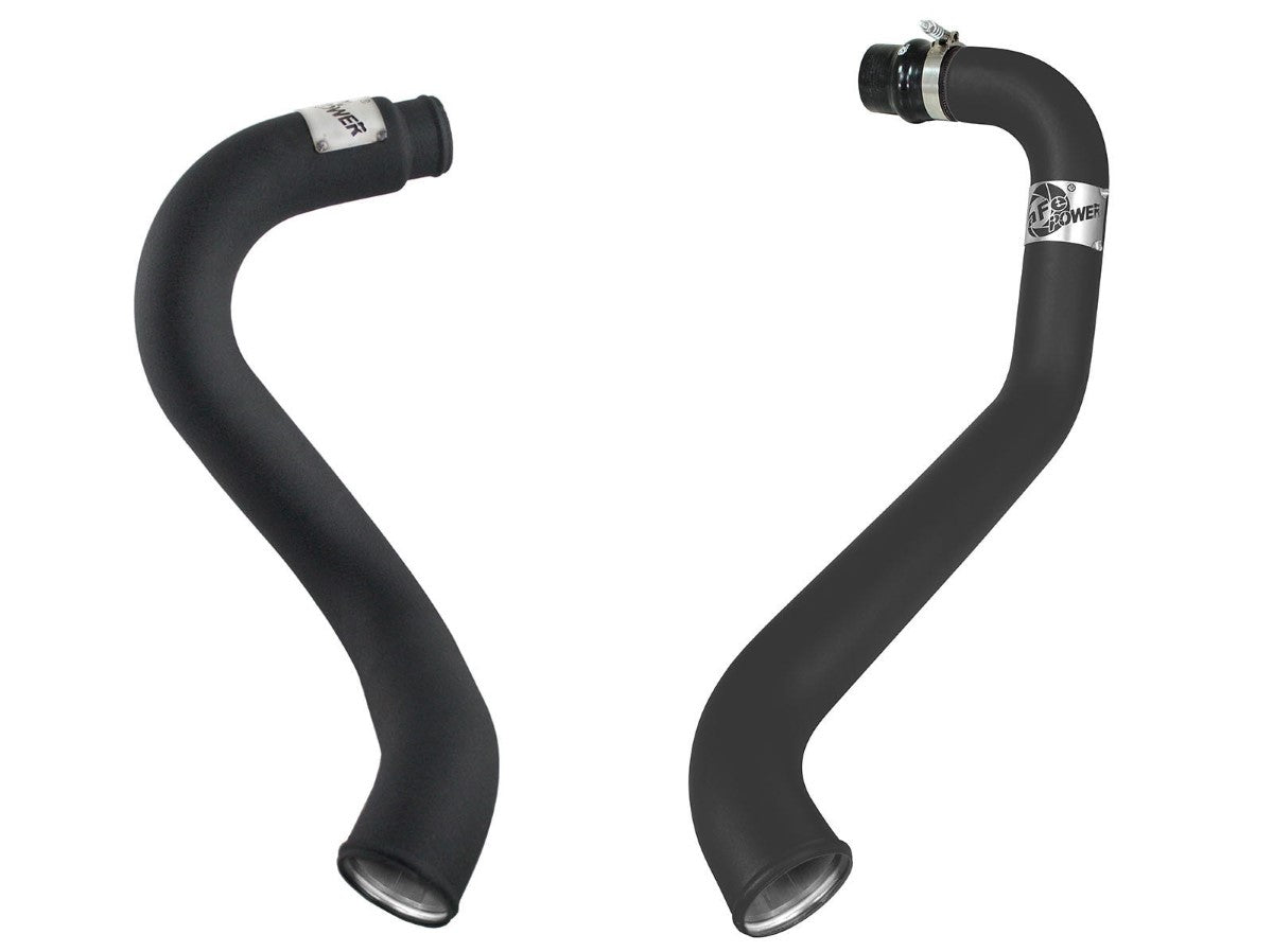 aFe 46-20045 BladeRunner 3 IN Aluminum Hot and Cold Charge Pipe Kit Black