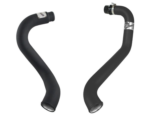 aFe 46-20045 BladeRunner 3 IN Aluminum Hot and Cold Charge Pipe Kit Black