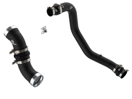 aFe 46-20054-B BladeRunner Aluminum Hot and Cold Charge Pipe Kit Black