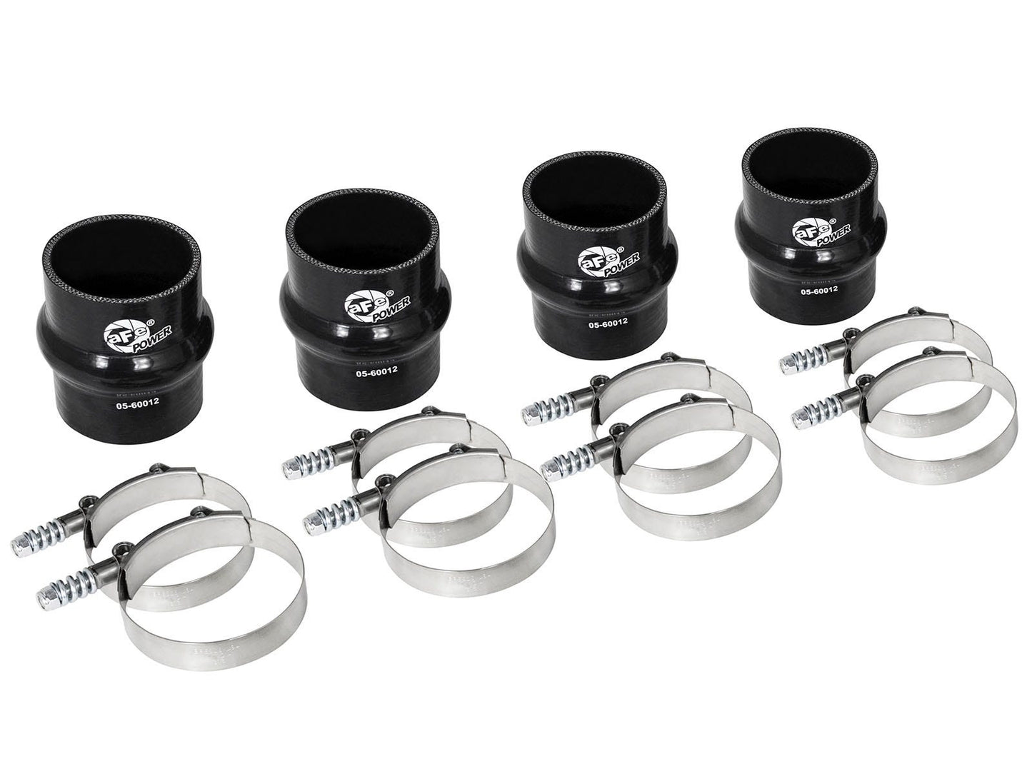 aFe 46-20060AA BladeRunner Intercooler Couplings &amp; Clamps Kit for aFe POWER GT Series Intercooler w/ Tubes