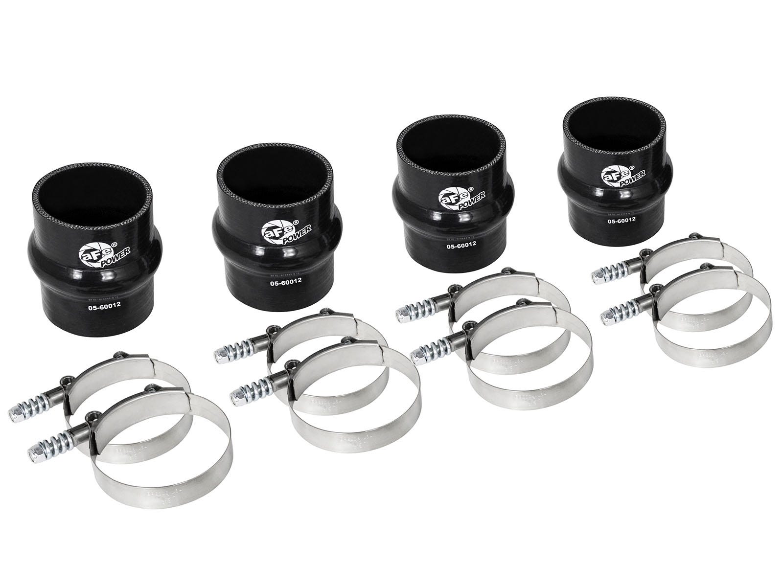aFe 46-20060AA BladeRunner Intercooler Couplings &amp; Clamps Kit for aFe POWER GT Series Intercooler w/ Tubes