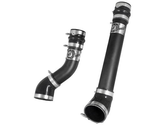 aFe 46-20064-B BladeRunner 3 IN Aluminum Hot and Cold Charge Pipe Kit Black