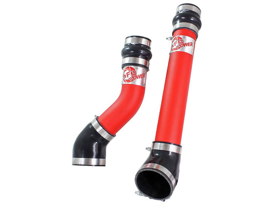 aFe 46-20064-R BladeRunner 3 IN Aluminum Hot and Cold Charge Pipe Kit Red