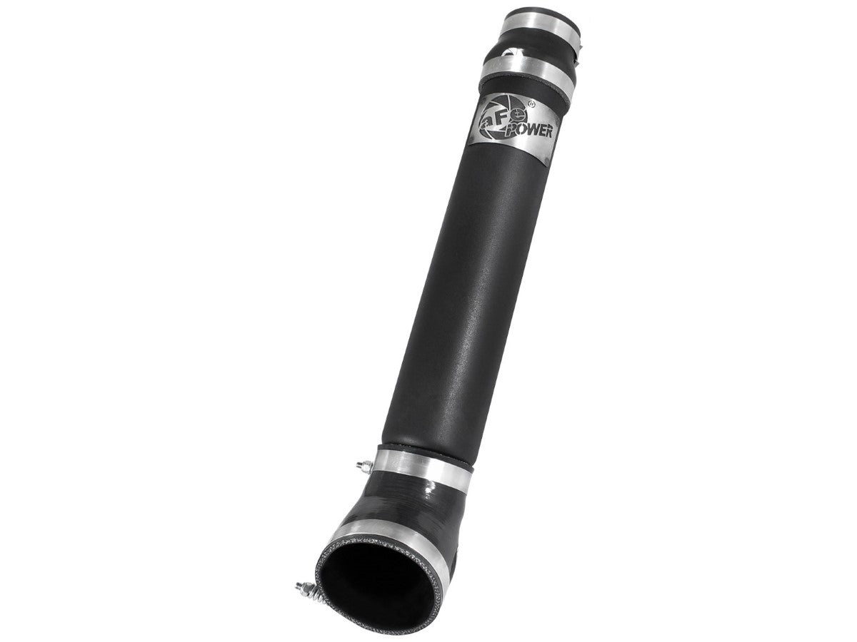 aFe 46-20067-B BladeRunner 3-1/2 IN Aluminum Cold Charge Pipe Black