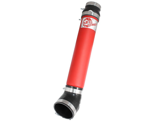 aFe 46-20067-R BladeRunner 3-1/2 IN Aluminum Cold Charge Pipe Red
