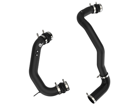 aFe 46-20074-B BladeRunner Aluminum Hot and Cold Charge Pipe Kit Black