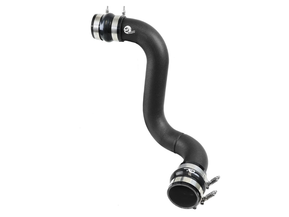 aFe 46-20109 BladeRunner 3 IN Aluminum Cold Charge Pipe Black