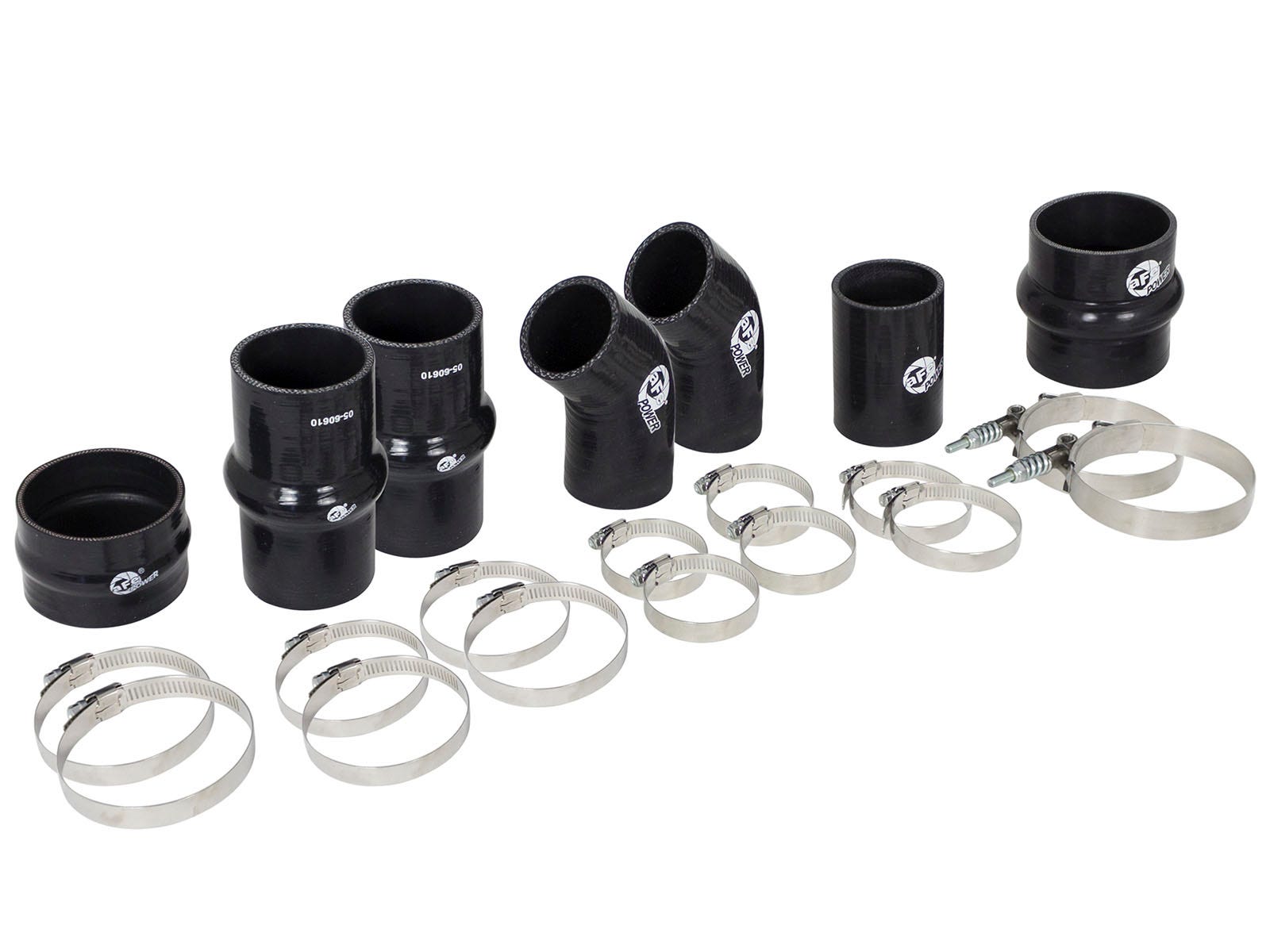 aFe 46-20120A BladeRunner Intercooler Couplings &amp; Clamps Kit - aFe Tubes Only