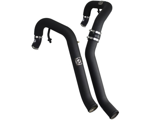 aFe 46-20128 BladeRunner 2-1/2 IN Aluminum Hot Charge Pipe Black