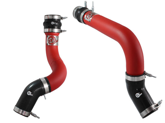 aFe 46-20134-R BladeRunner 3 IN Aluminum Hot and Cold Charge Pipe Kit Red