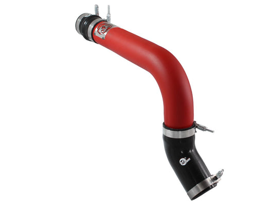 aFe 46-20138-R BladeRunner 3 IN Aluminum Hot Charge Pipe Red