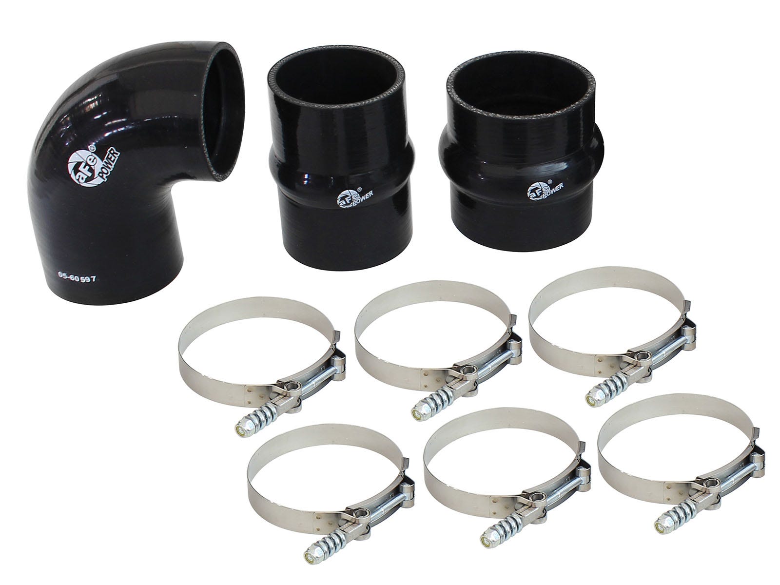 aFe 46-20140A BladeRunner Intercooler Couplings &amp; Clamps Kit - Factory Intercooler &amp; aFe Tubes