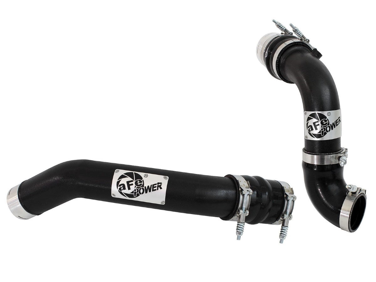 aFe 46-20144-B BladeRunner 3 IN Aluminum Hot and Cold Charge Pipe Kit Black