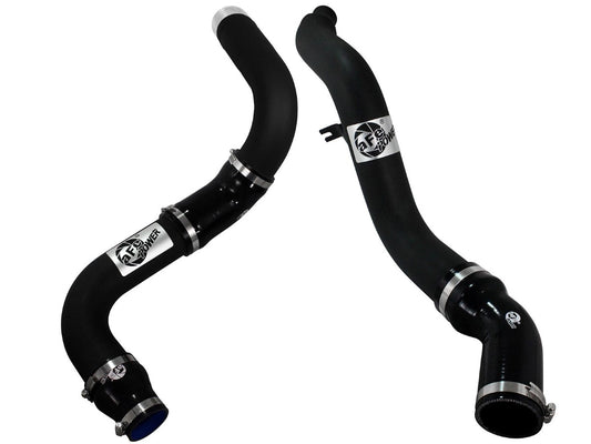 aFe 46-20174-B BladeRunner 3 IN Aluminum Hot and Cold Charge Pipe Kit Black
