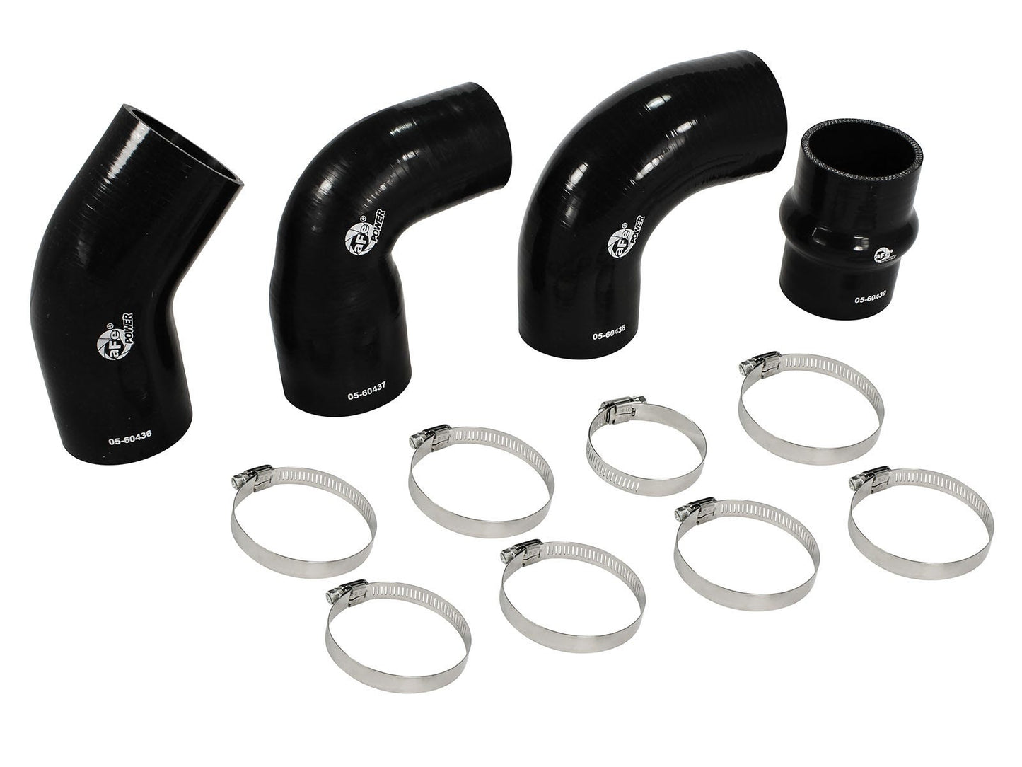 aFe 46-20180A BladeRunner Intercooler Couplings &amp; Clamps Kit - Factory Intercooler &amp; aFe Tubes