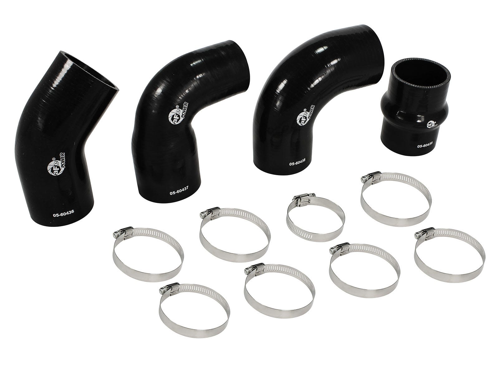 aFe 46-20180A BladeRunner Intercooler Couplings &amp; Clamps Kit - Factory Intercooler &amp; aFe Tubes