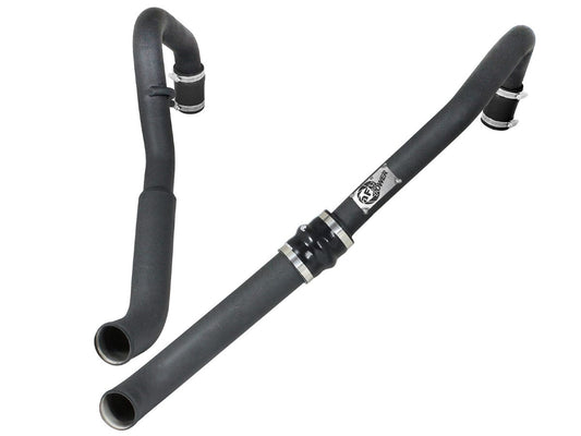 aFe 46-20208-B BladeRunner 3 IN Aluminum Hot Charge Pipe Black