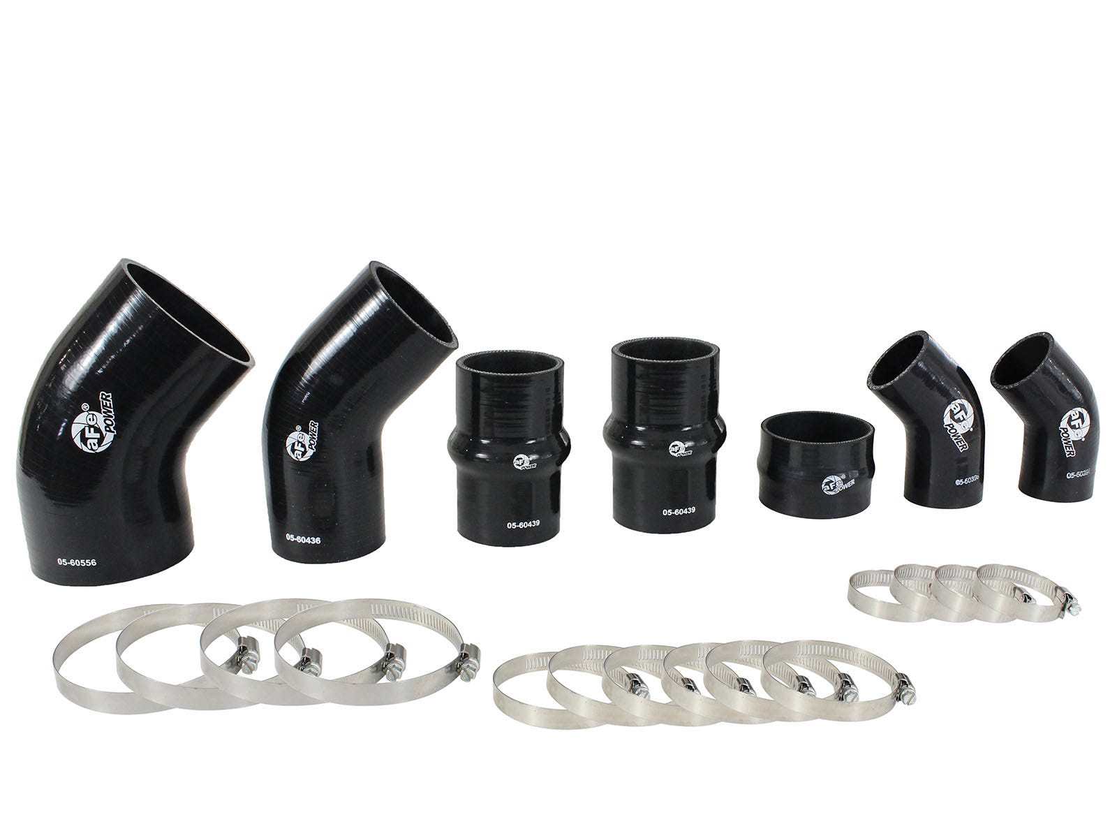 aFe 46-20210A BladeRunner Intercooler Couplings &amp; Clamps Kit - aFe Tubes Only