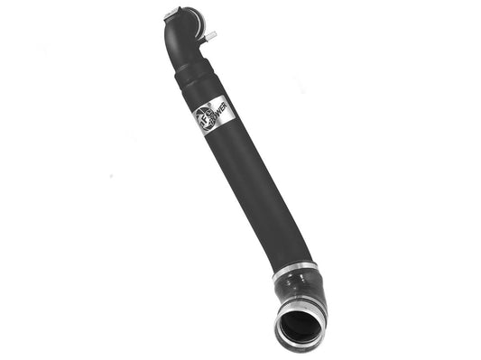 aFe 46-20219-B BladeRunner 3-1/2 IN to 3 IN Aluminum Cold Charge Pipe Black