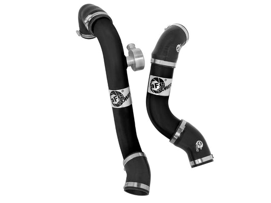 aFe 46-20254-B BladeRunner Aluminum Hot and Cold Charge Pipe Kit Black