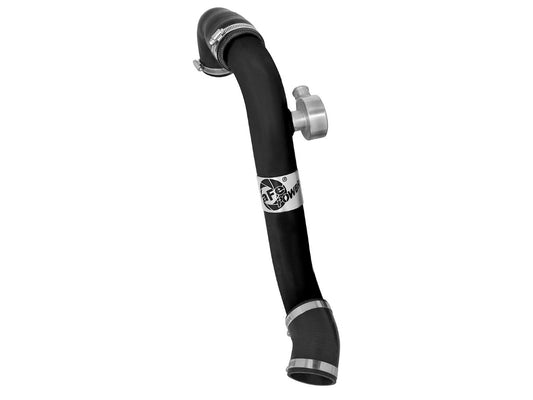 aFe 46-20258-B BladeRunner 2-1/2 IN Aluminum Hot Charge Pipe Black