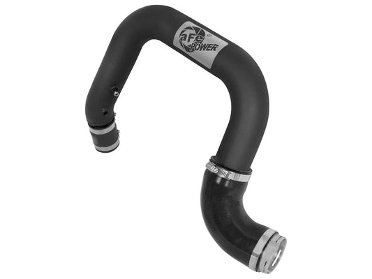 aFe 46-20268-B BladeRunner 2-1/2 IN Aluminum Hot Charge Pipe Black